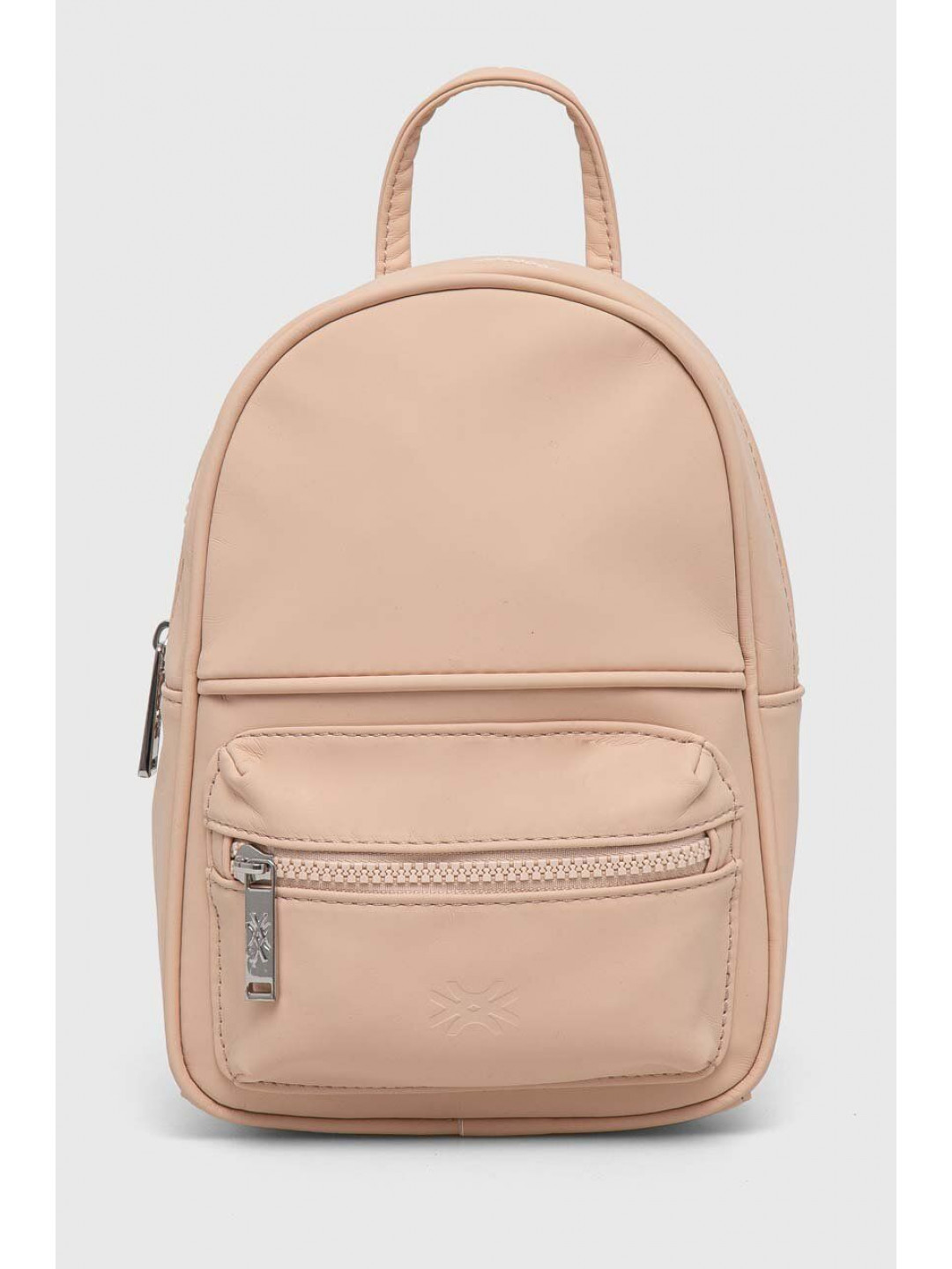 Dětský batoh United Colors of Benetton oranžová barva malý hladký